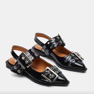 Steve Madden Graya Black Patent